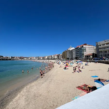 Atico Rocafort Con Vistas Al Mar Lägenhet Sanxenxo